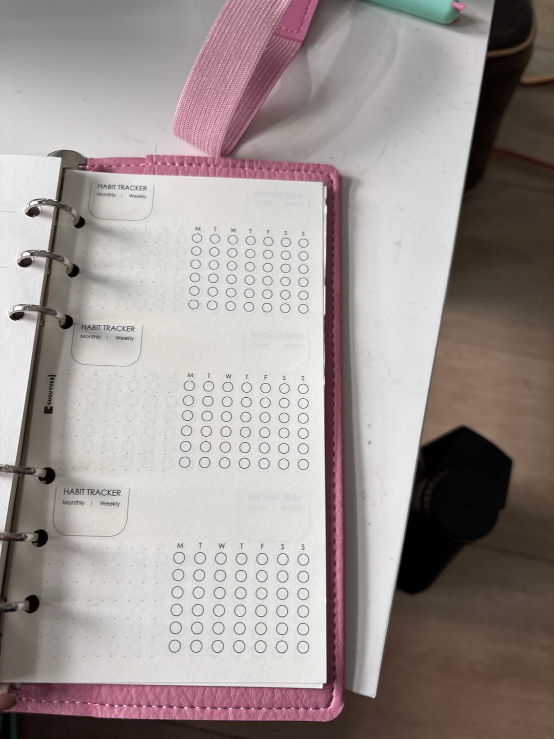 Customer photo review of Habit Tracker
