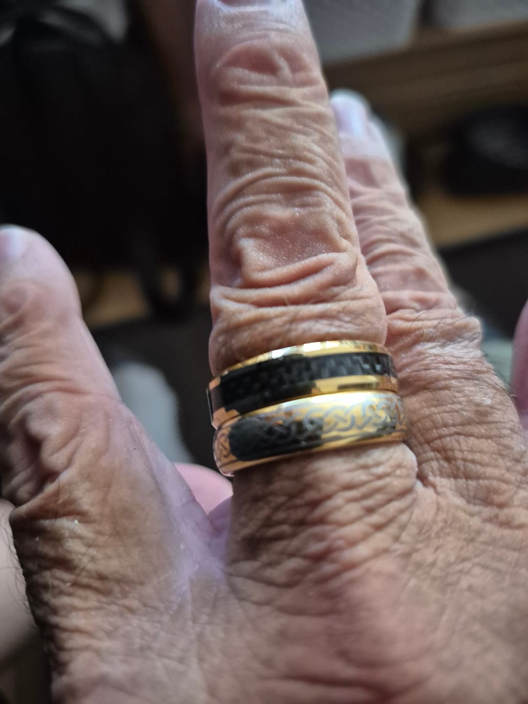 Customer photo review of The Third Dimension Wonder Ring Set