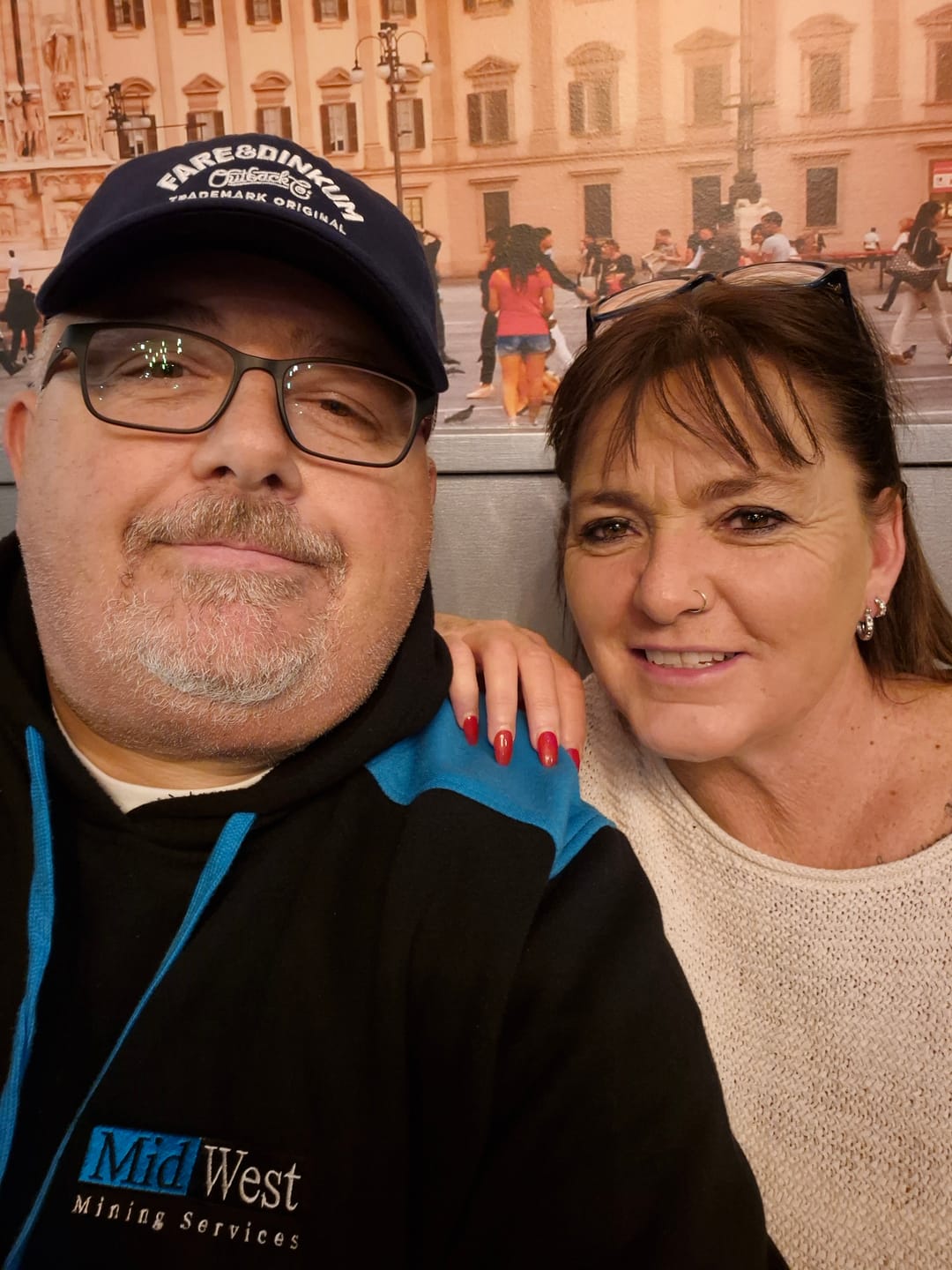 Customer photo review of Outback Dad Cap Navy