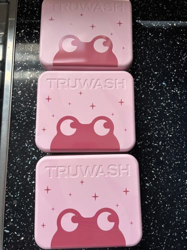 Customer photo review of NeatKeep Storage Tin - Reusable Metal Tin for Cleaning Sheets