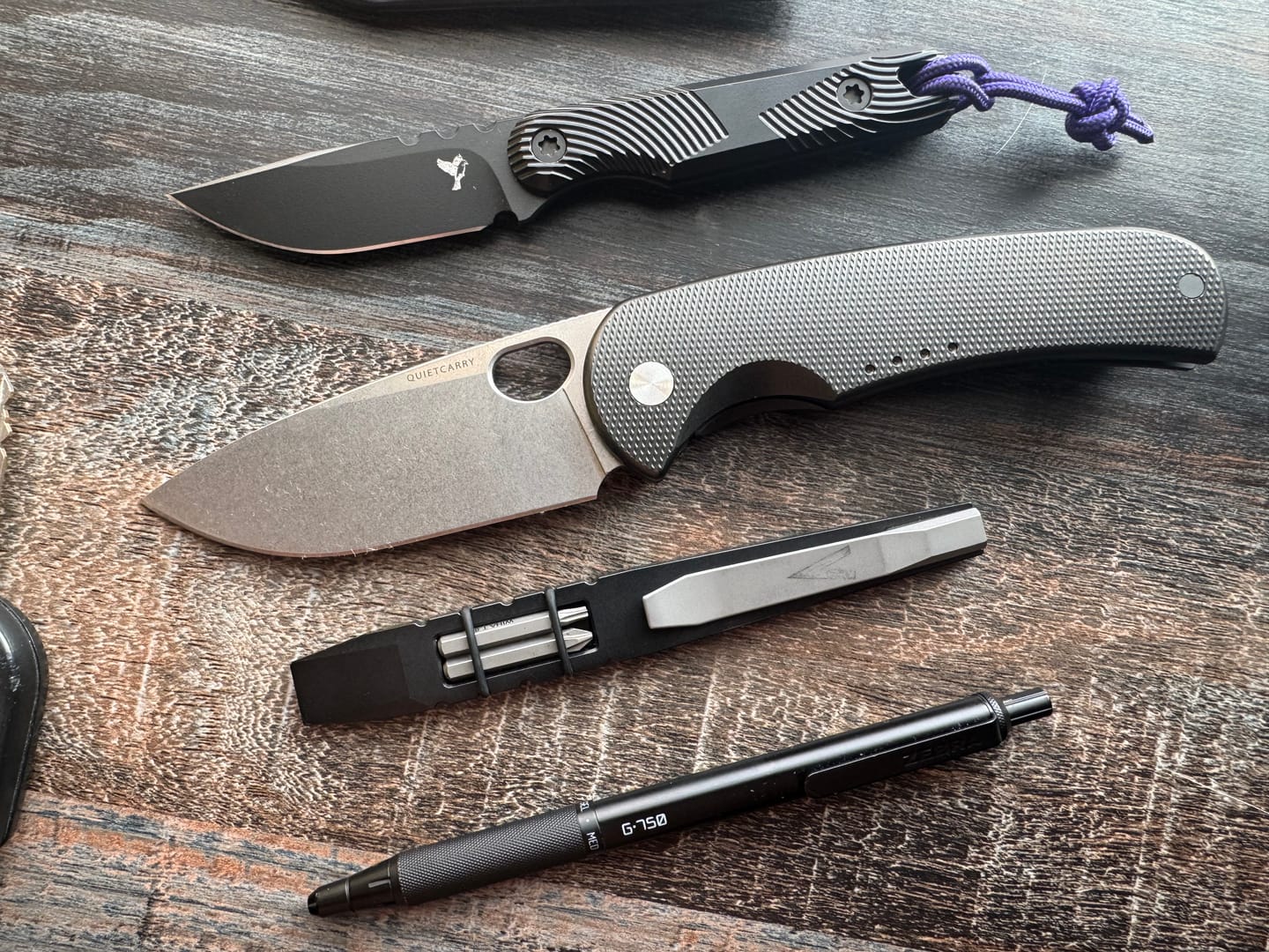 Customer photo review of Carry Development ONE - Swirl Milled, CruWear, Graphite Black Cerakote, Serialized - Made in USA