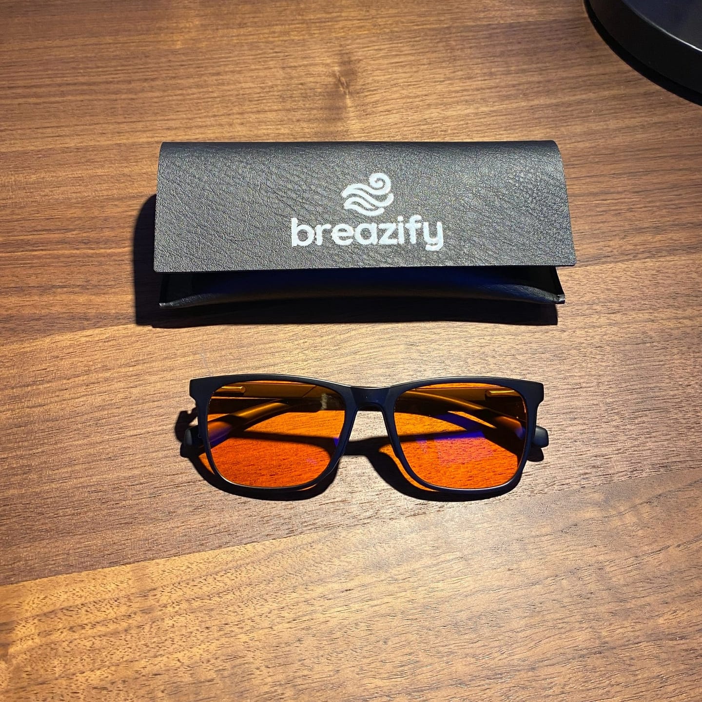 Customer photo review of Sunset Sleep Glasses