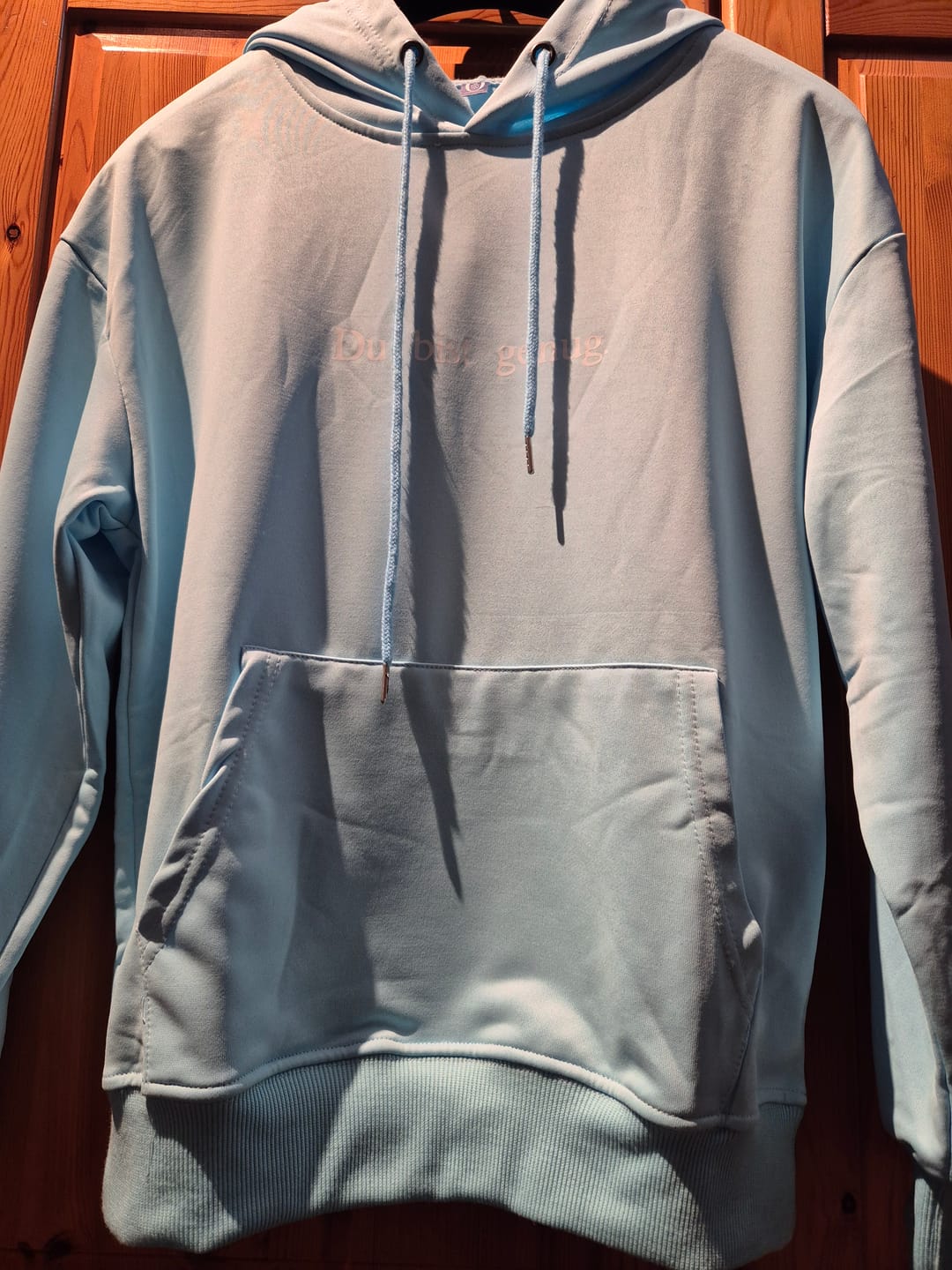 Customer photo review of Wertvoll Du™ Kapuzenpullover