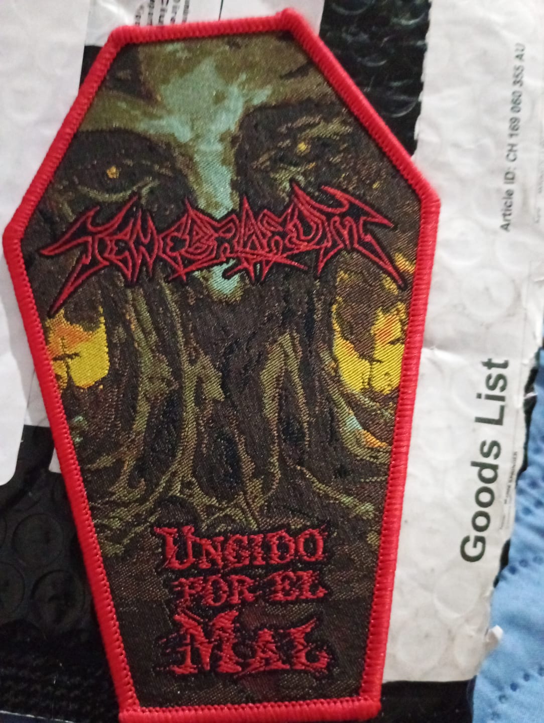 Customer photo review of Tenebrarum - Ungido por el Mal - Patch