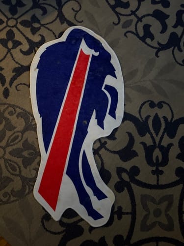 Customer photo review of Buffalo Bills Rug
