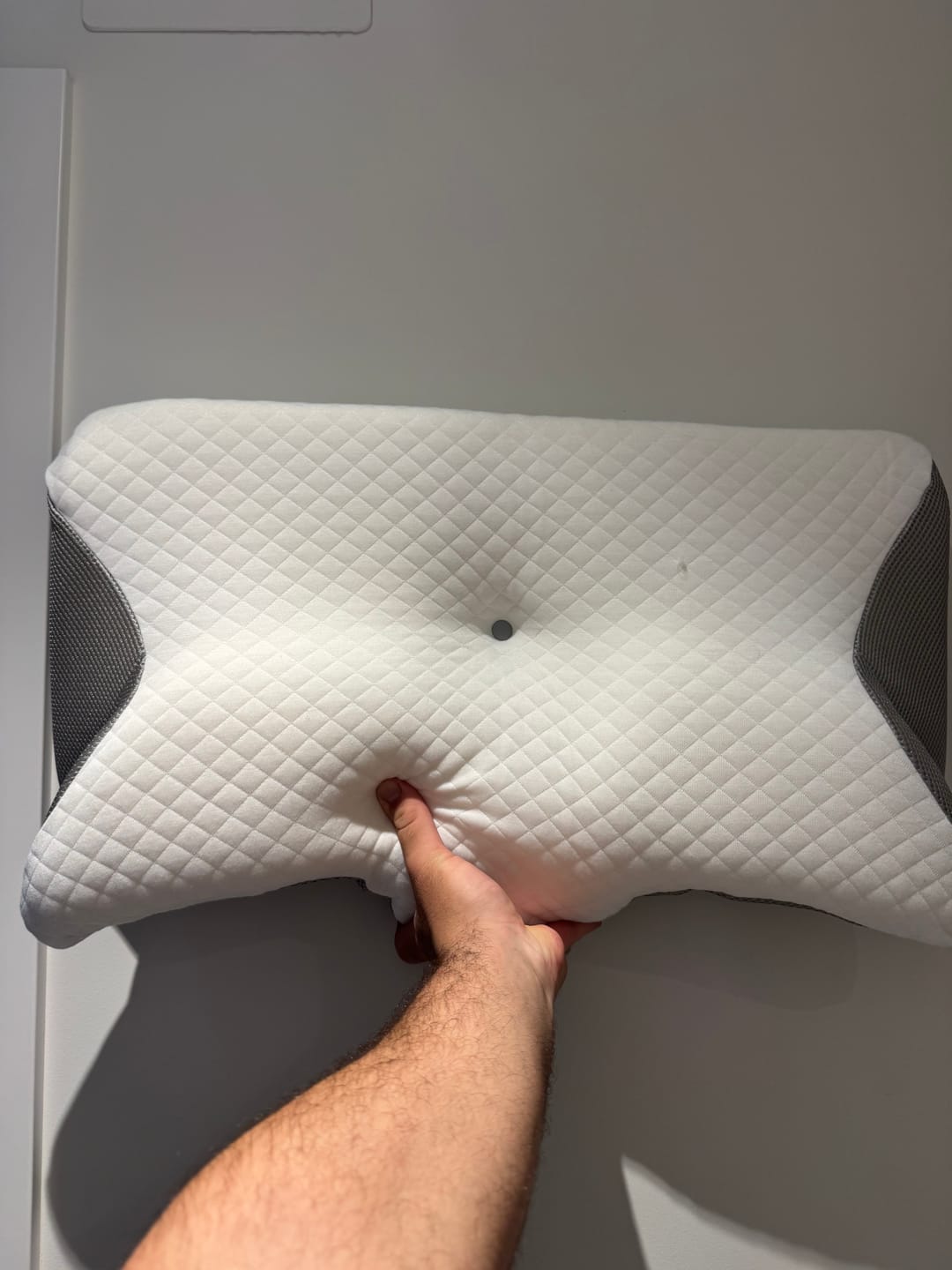 Customer photo review of Almohada cervical ergonómica Netrax