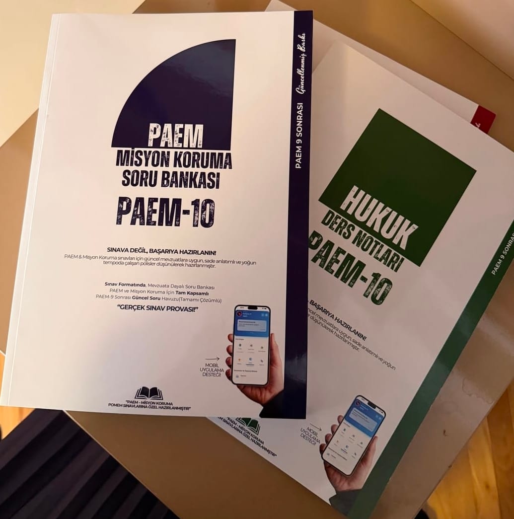 Customer photo review of PAEM-10 | 3 KİTAP (Tüm Dersler ve Soru Bankası) Mobil Uygulama Hediye