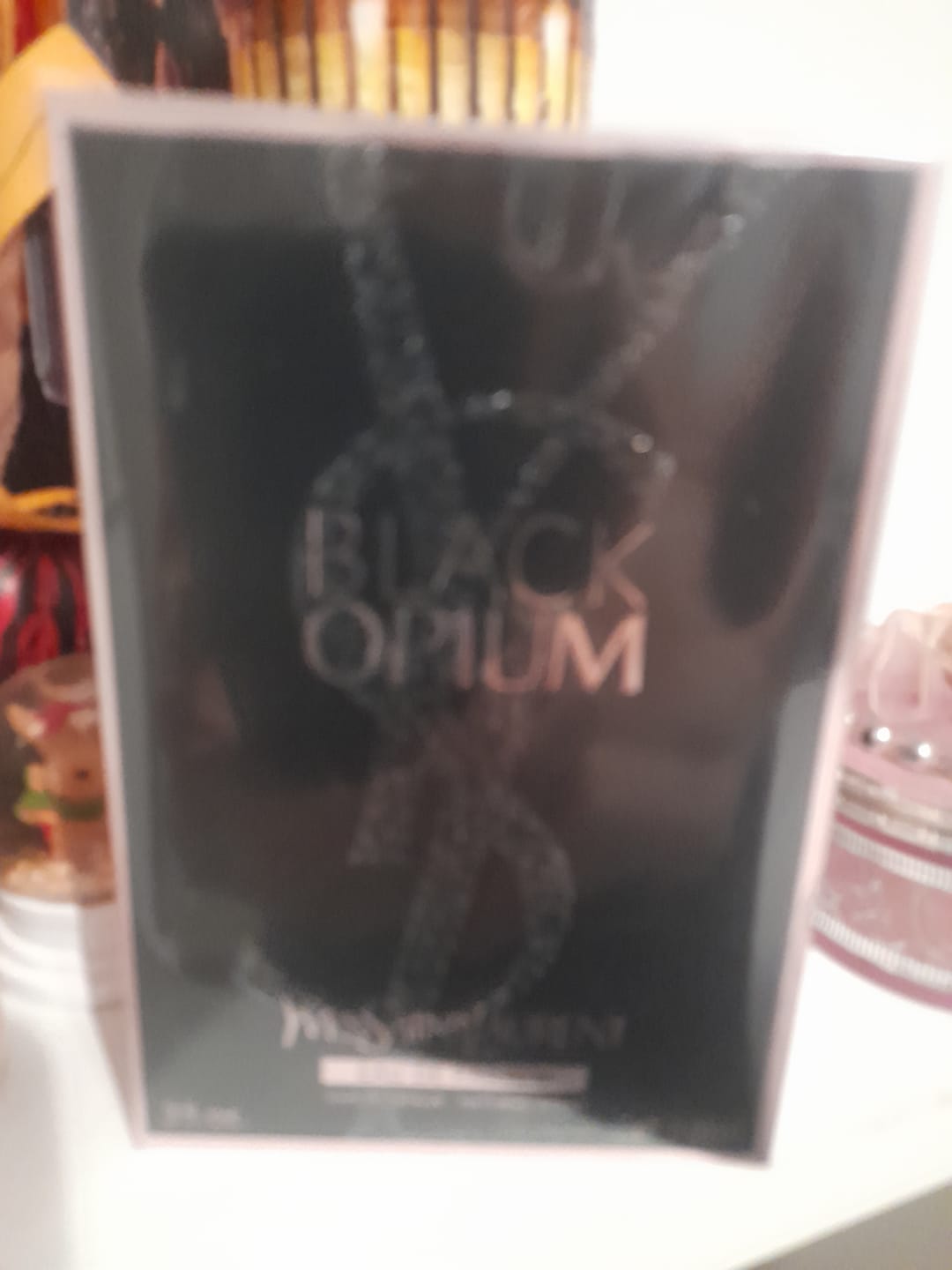 Customer photo review of YVES SAINT LAURENT BLACK OPIUM - 90ML Eau de Parfum (Tester)