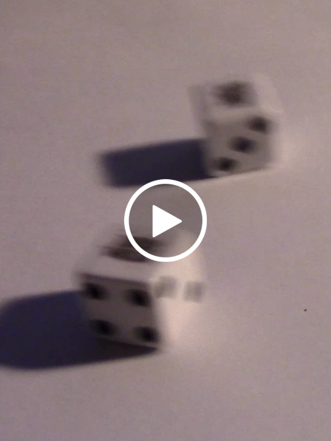 Customer video review of Custom Dice