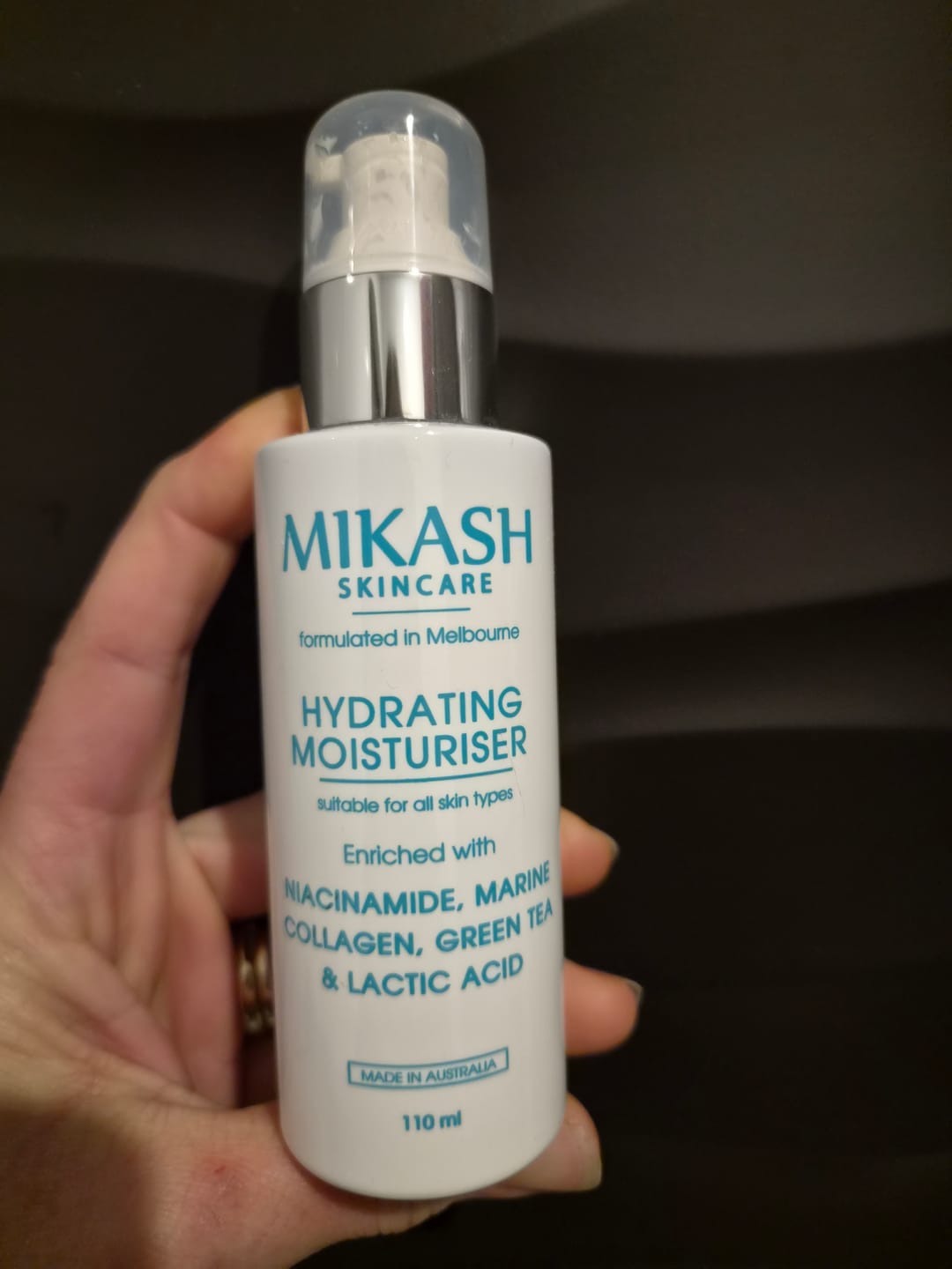 Customer photo review of Hydrating Face Moisturiser
