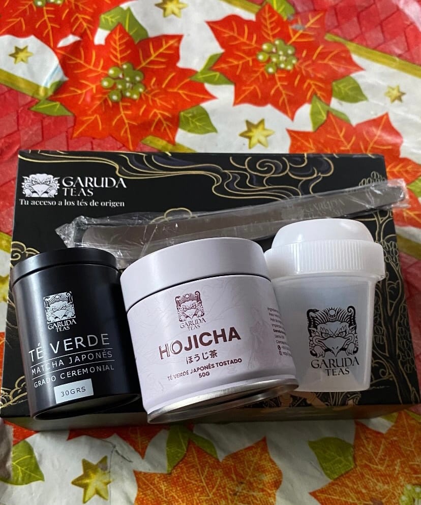 Customer photo review of Kit Japón · Matcha & Hojicha