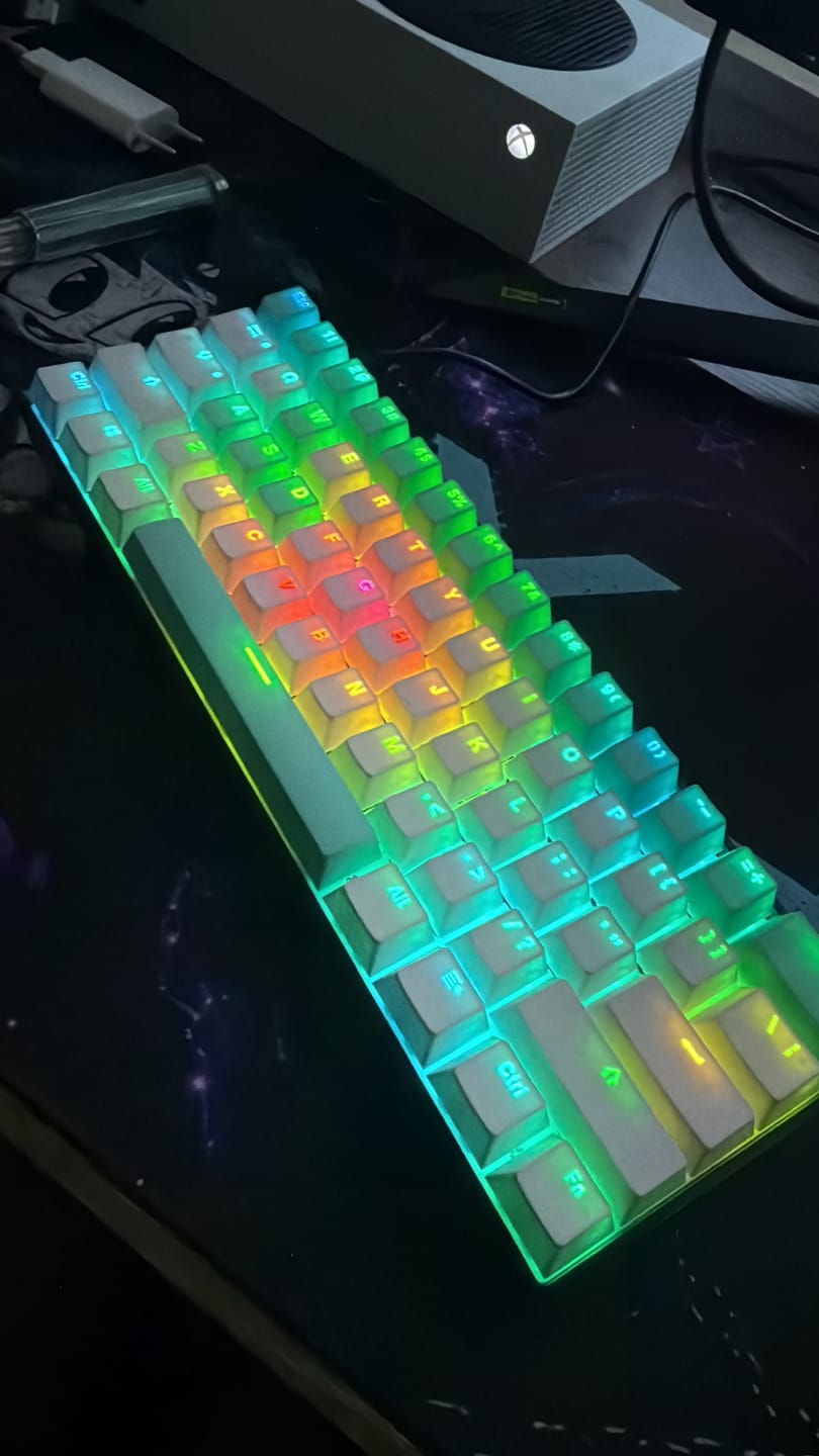 Customer photo review of T60 Keyboard - Custom Design Ref: WUY1OMF