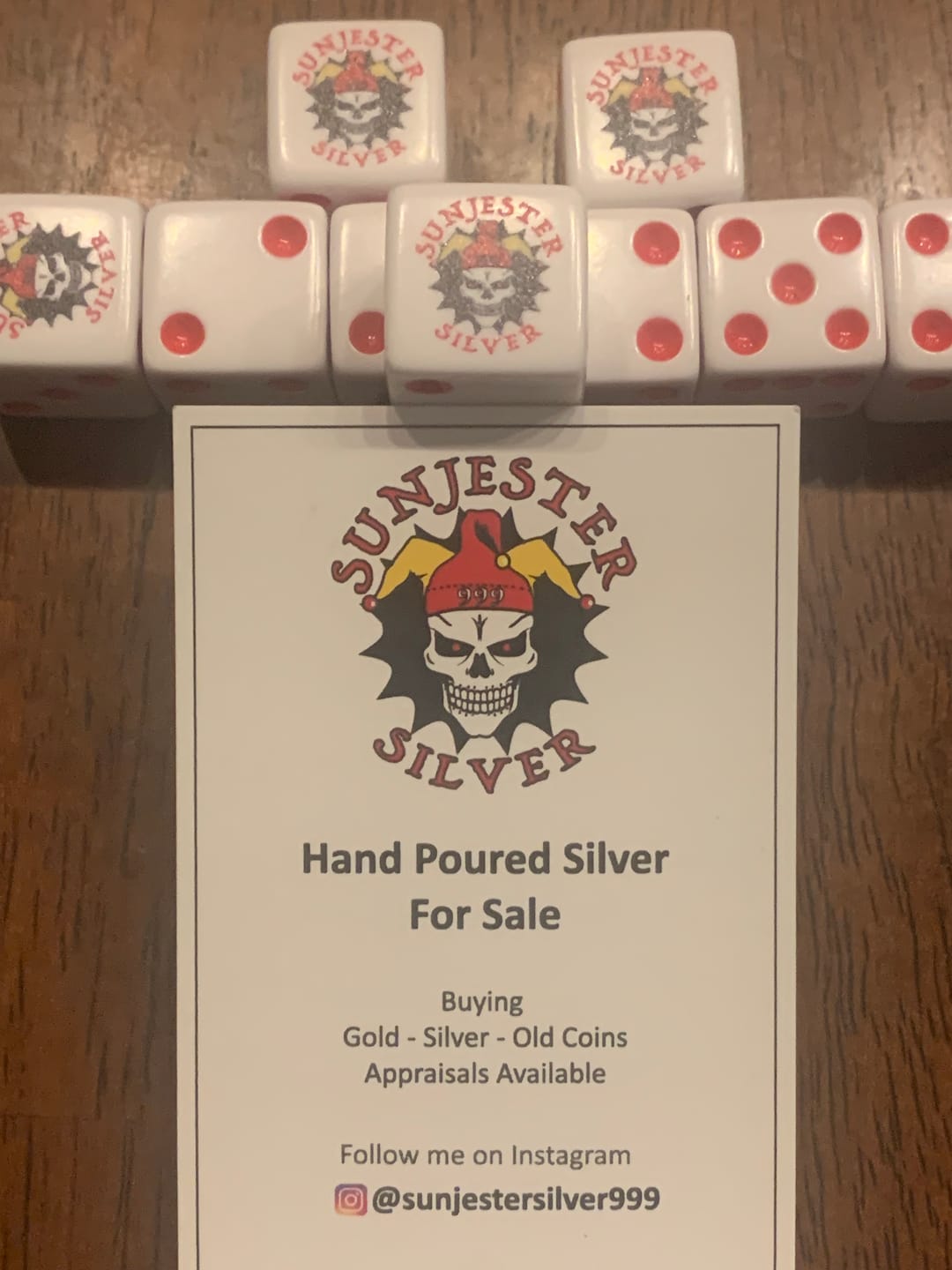 Customer photo review of Custom Dice