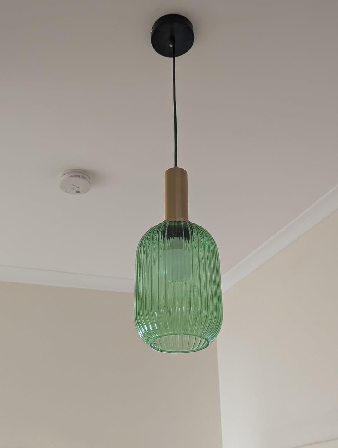 Customer photo review of Retro Glass Pendant Lamp - ColorVibe