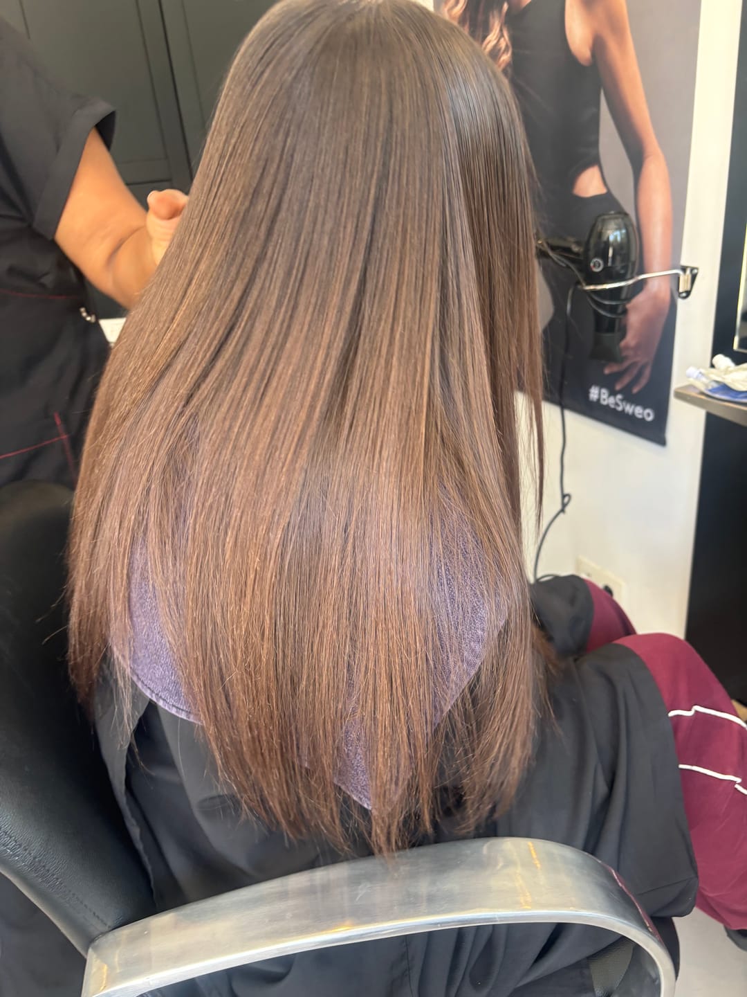 Customer photo review of Kit lissage au tanin à l’huile de pépins de raisin
