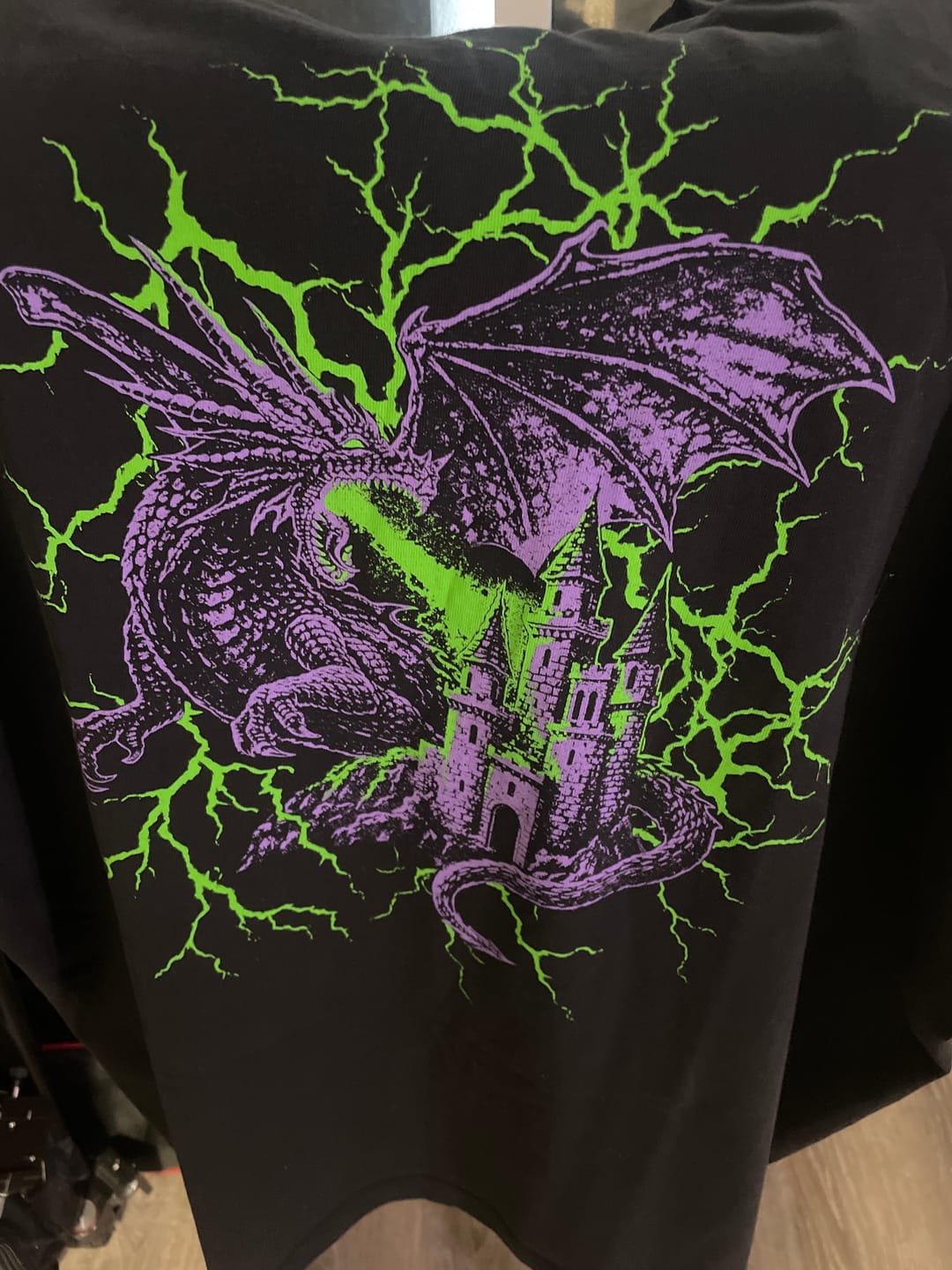 Customer photo review of Dragon Oversized Tee