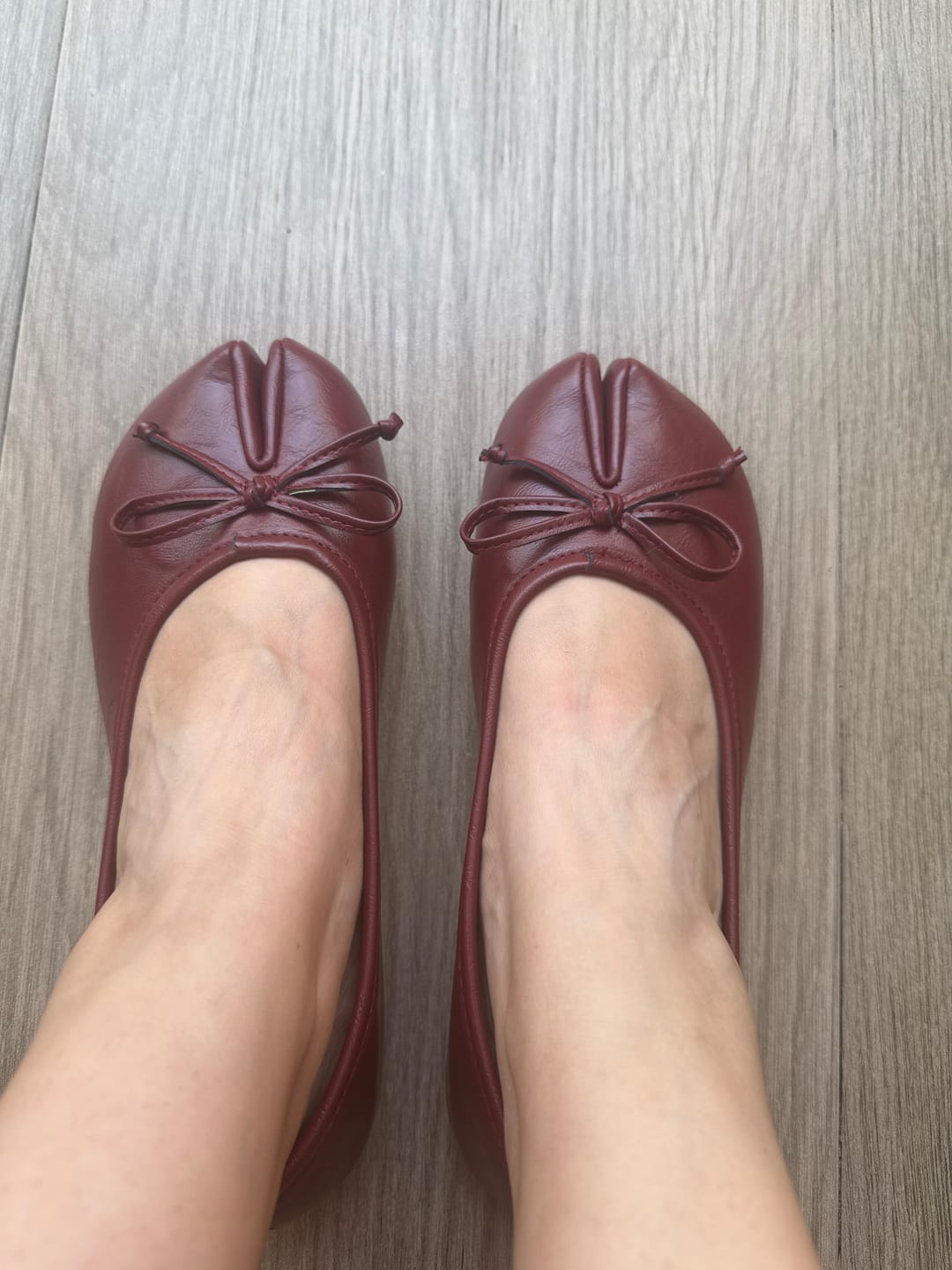 Customer photo review of Bailarinas Tabi Valentina