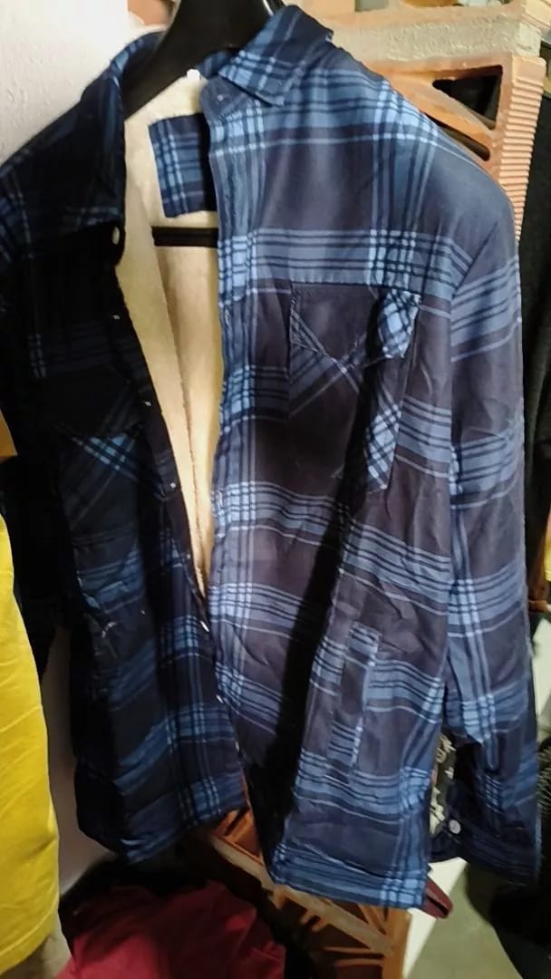 Customer photo review of Comfortable Fleece Shirt - Ruben