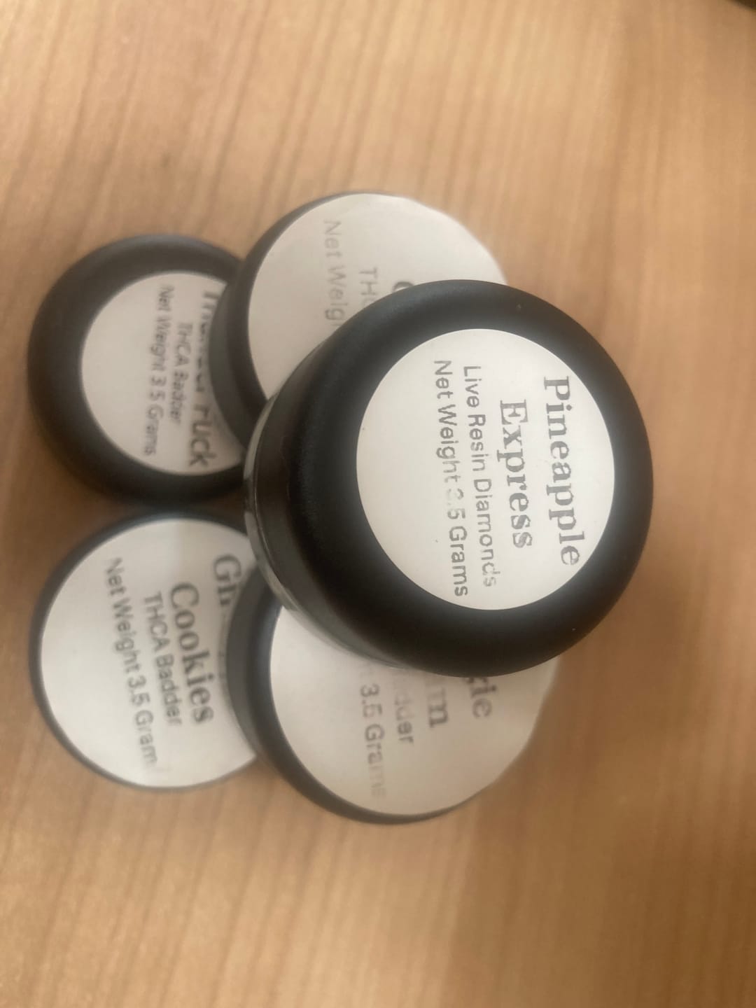 Customer photo review of Pineapple Express | Live Resin Diamonds