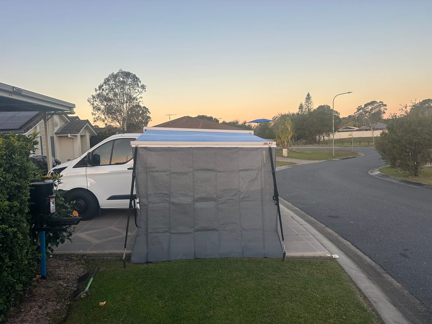 Customer photo review of Fiamma Privacy Screen