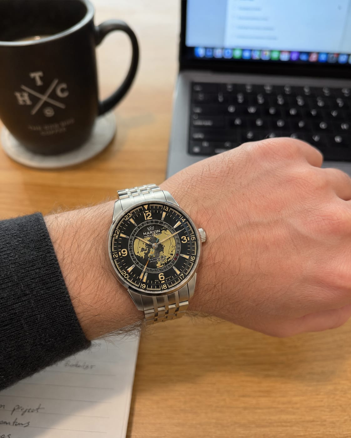 Customer photo review of Marvin Origin Heritage Automatic Watch