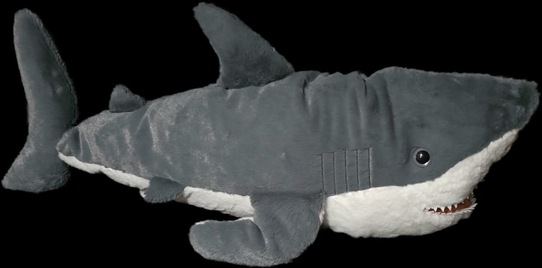 Customer photo review of The Megalodon Plush