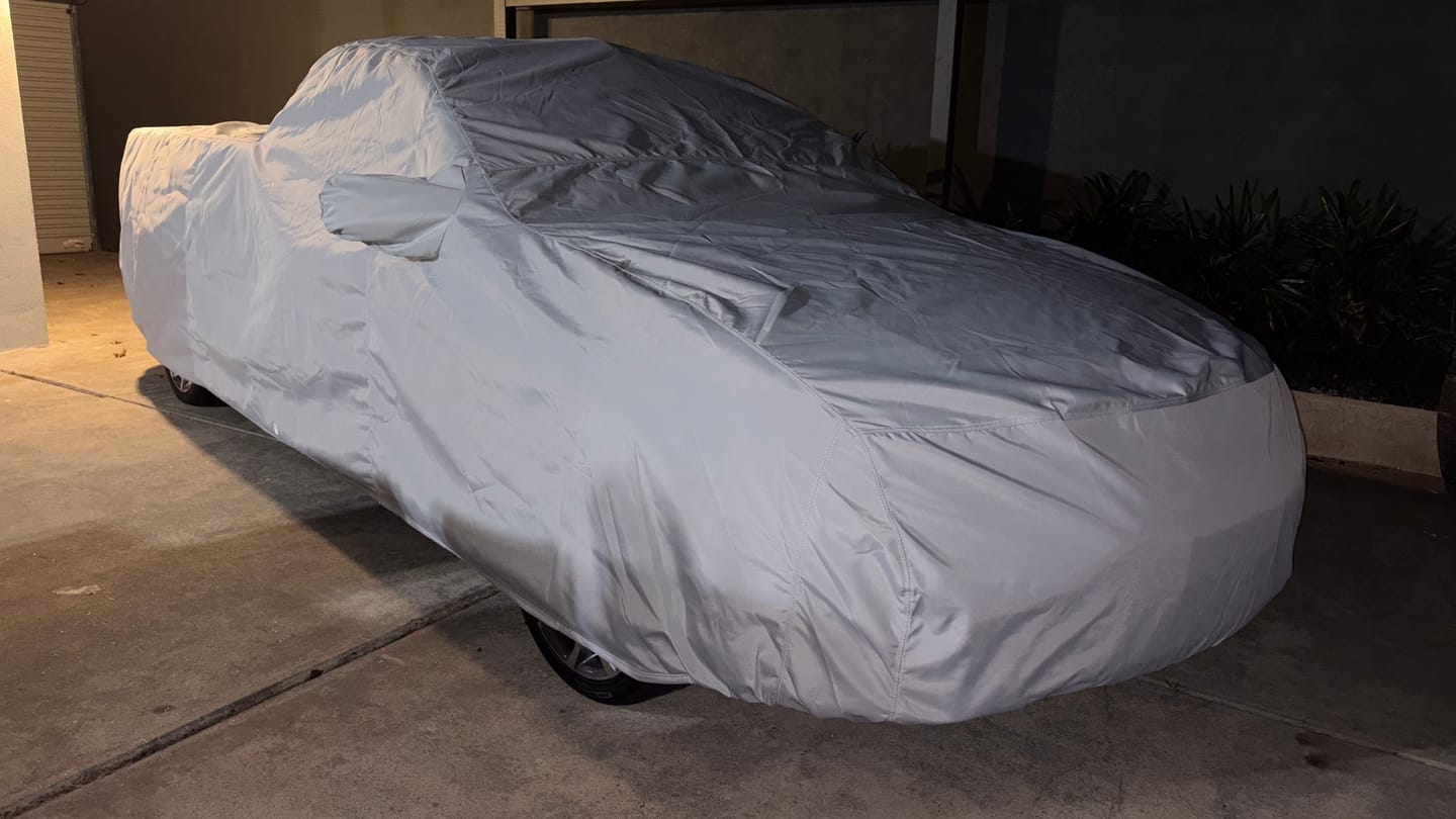 Customer photo review of 2008-2014 Ford Aust Falcon FG Ute (incl XR6 XR8) no wing,   2 mirrors OutdoorX Custom Outdoor Car Cover