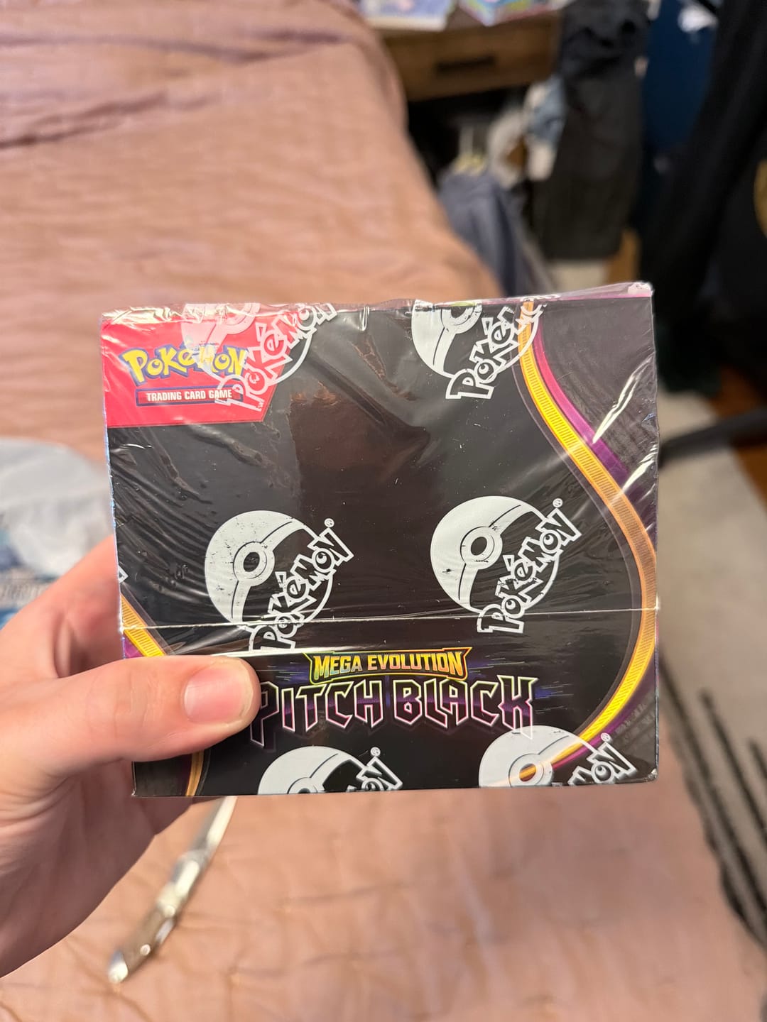 Customer photo review of Pitch Black Booster Box