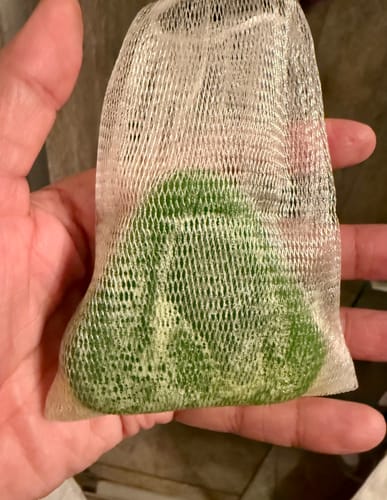 Customer photo review of Pastilla Coreana Revitalizante del Cuero Cabelludo