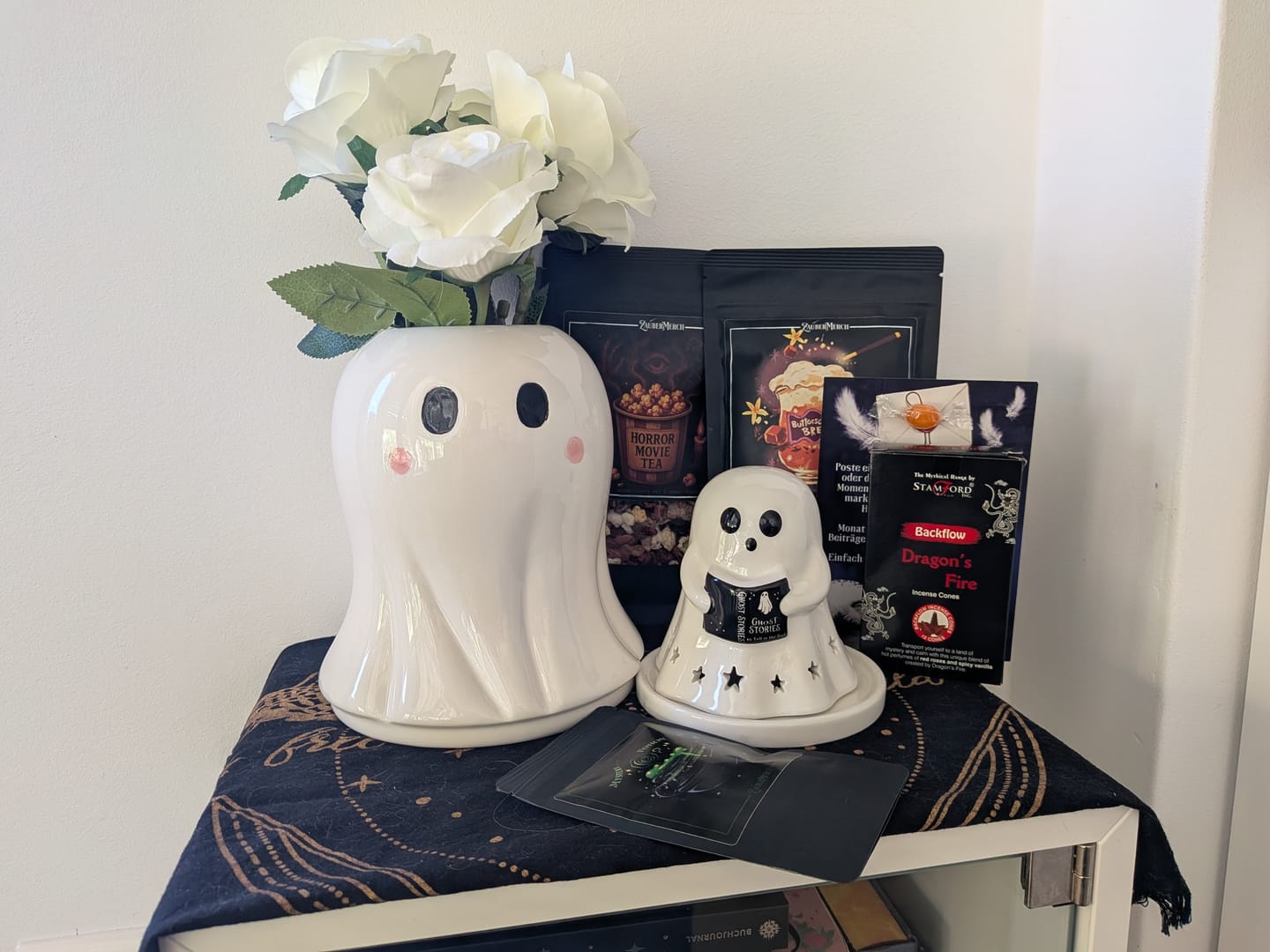 Customer photo review of Geist Vase aus Keramik – Süße Deko für Halloween