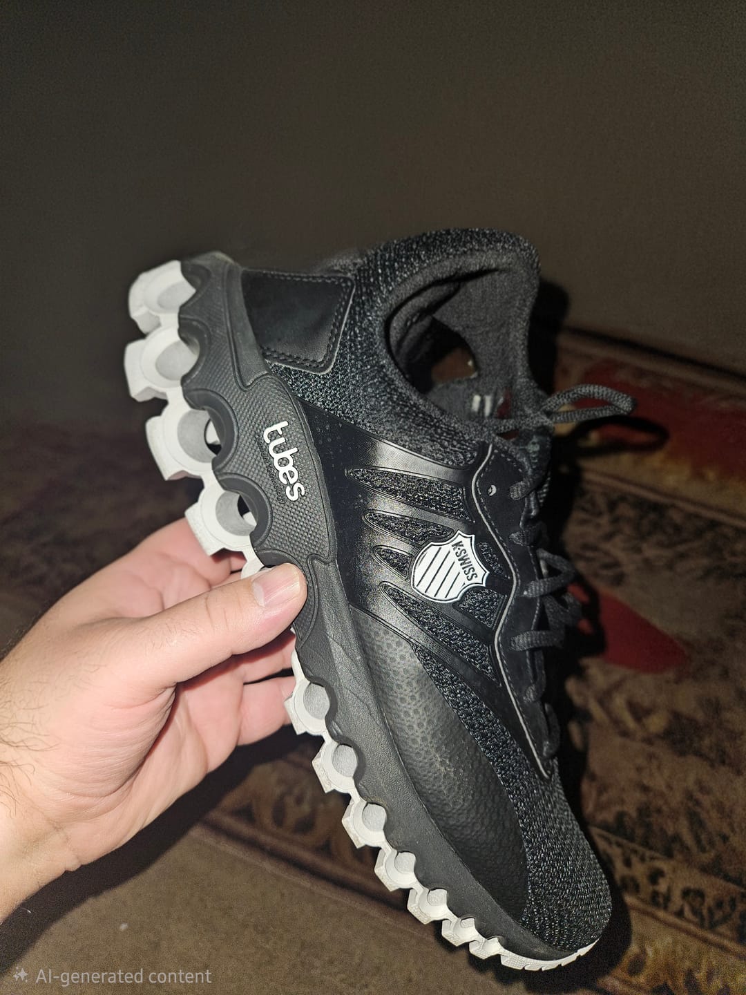 Customer photo review of 07924-066-M | TUBES SPORT | BLACK/VAPOR BLUE