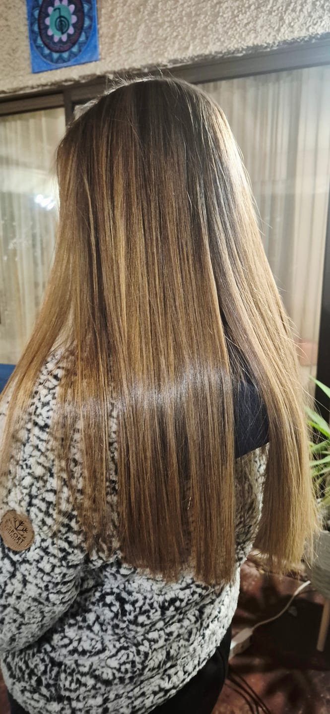 Customer photo review of Kit Alisado Profesional 1 Litro