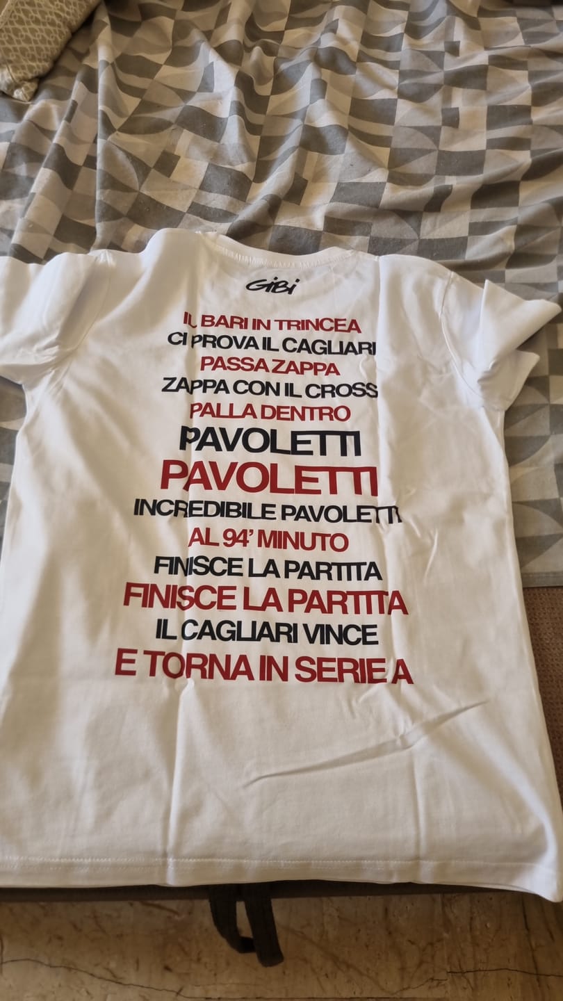 Customer photo review of T-shirt INCREDIBILE PAVOLETTI
