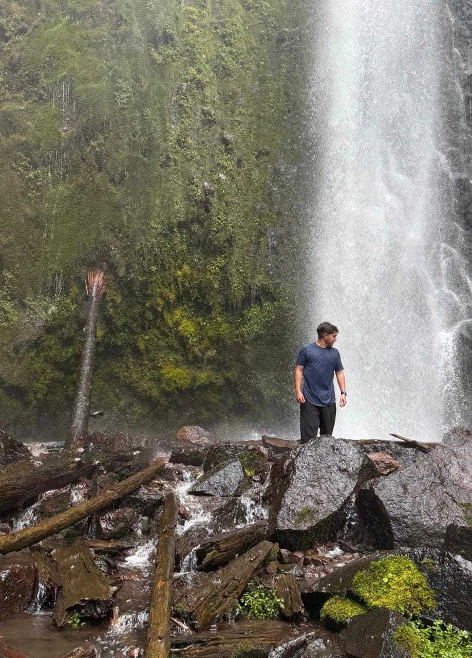 Customer photo review of Artial Performance Tee - Navy Blue