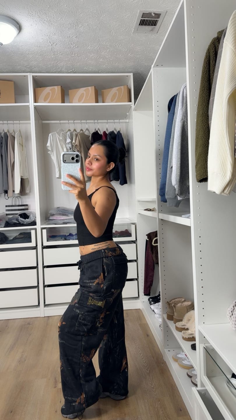 Customer photo review of W2230 - Camo Cargo Joggers