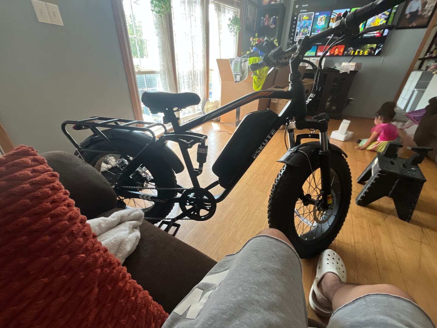 Customer photo review of Eskute® M300F All-Terrain Electric Bike