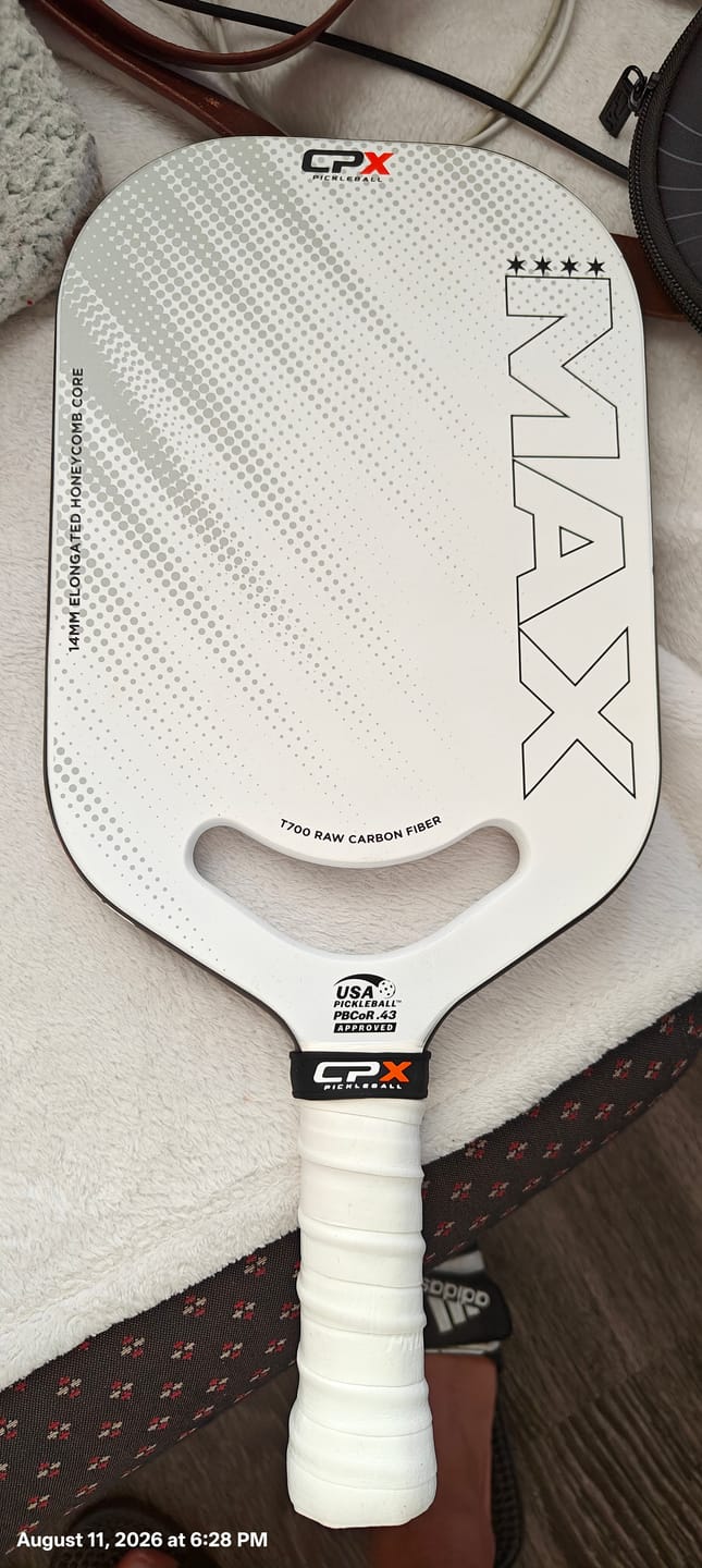Customer photo review of CPX Mystery Pickleball Paddle