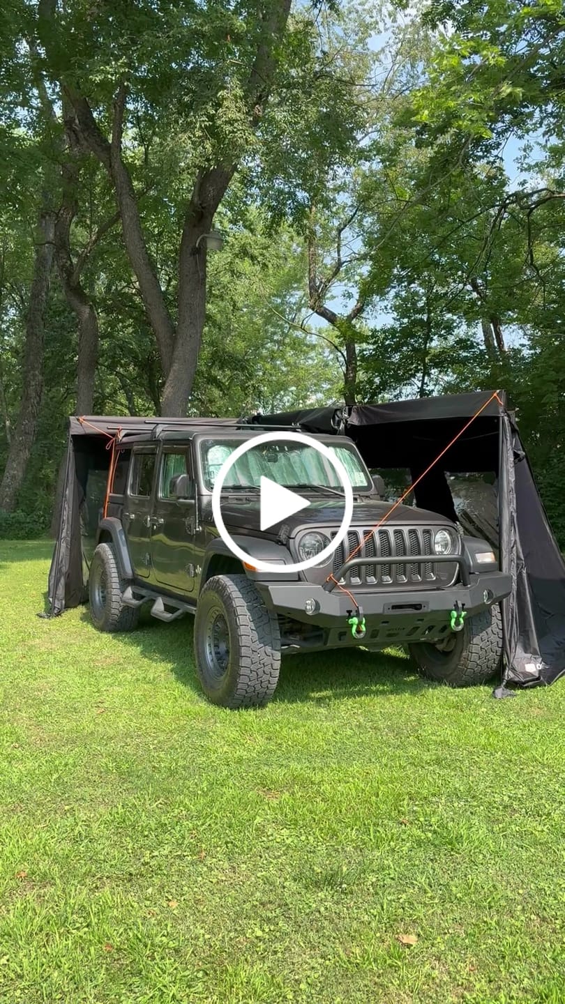 Customer video review of OPENROAD  270 Free Standing Awning for Camping-Adventure Series