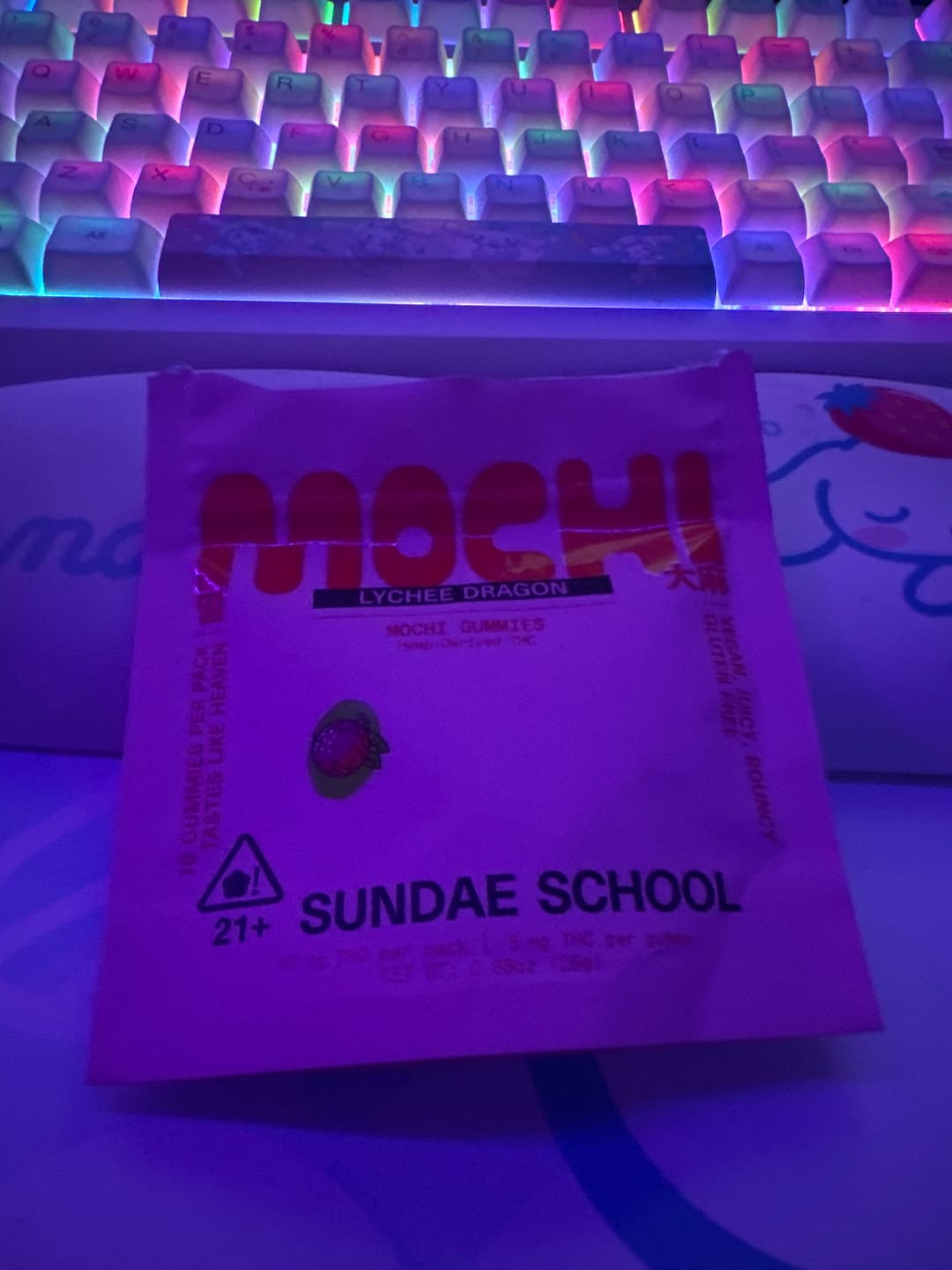 Customer photo review of Lychee Dragon (5mg) Mini