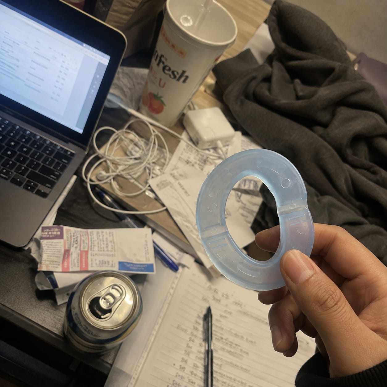 Customer photo review of GlowStep - Silent Anti-Snoring Mouth Guard™