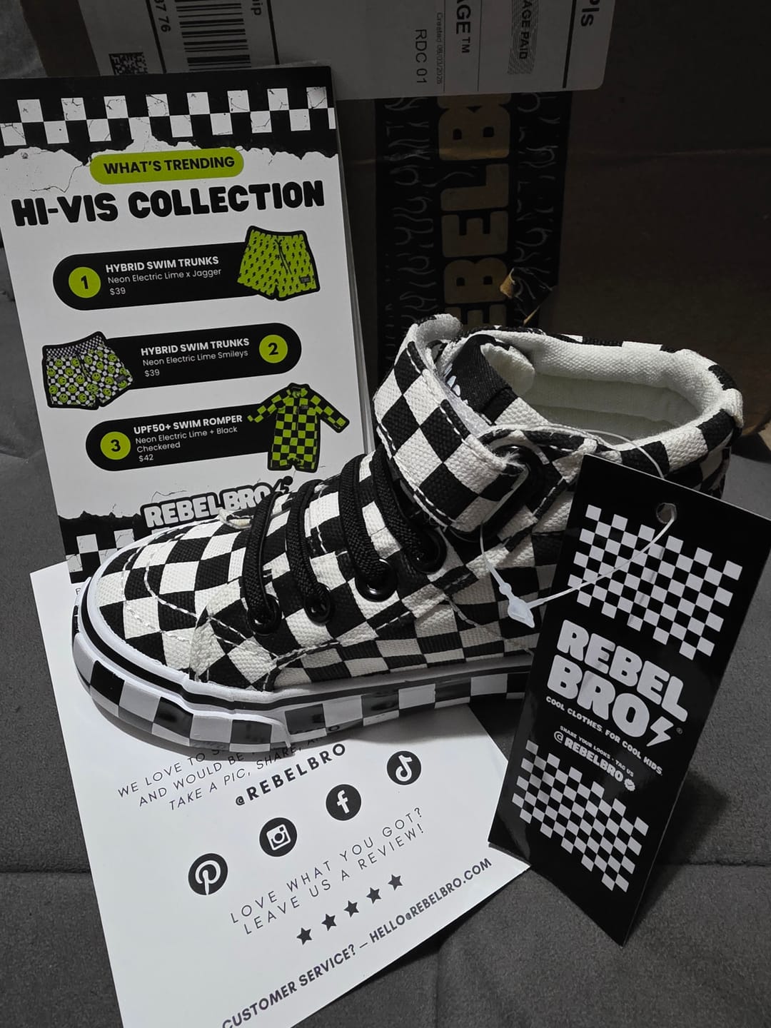 Customer photo review of SK8TR Hi-Top in Venice