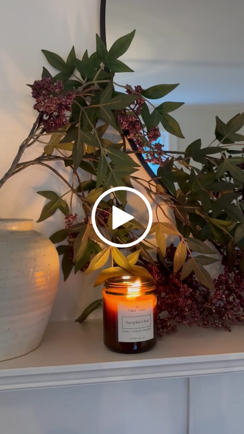 Customer video review of Fall Trio Beeswax Candle Bundle