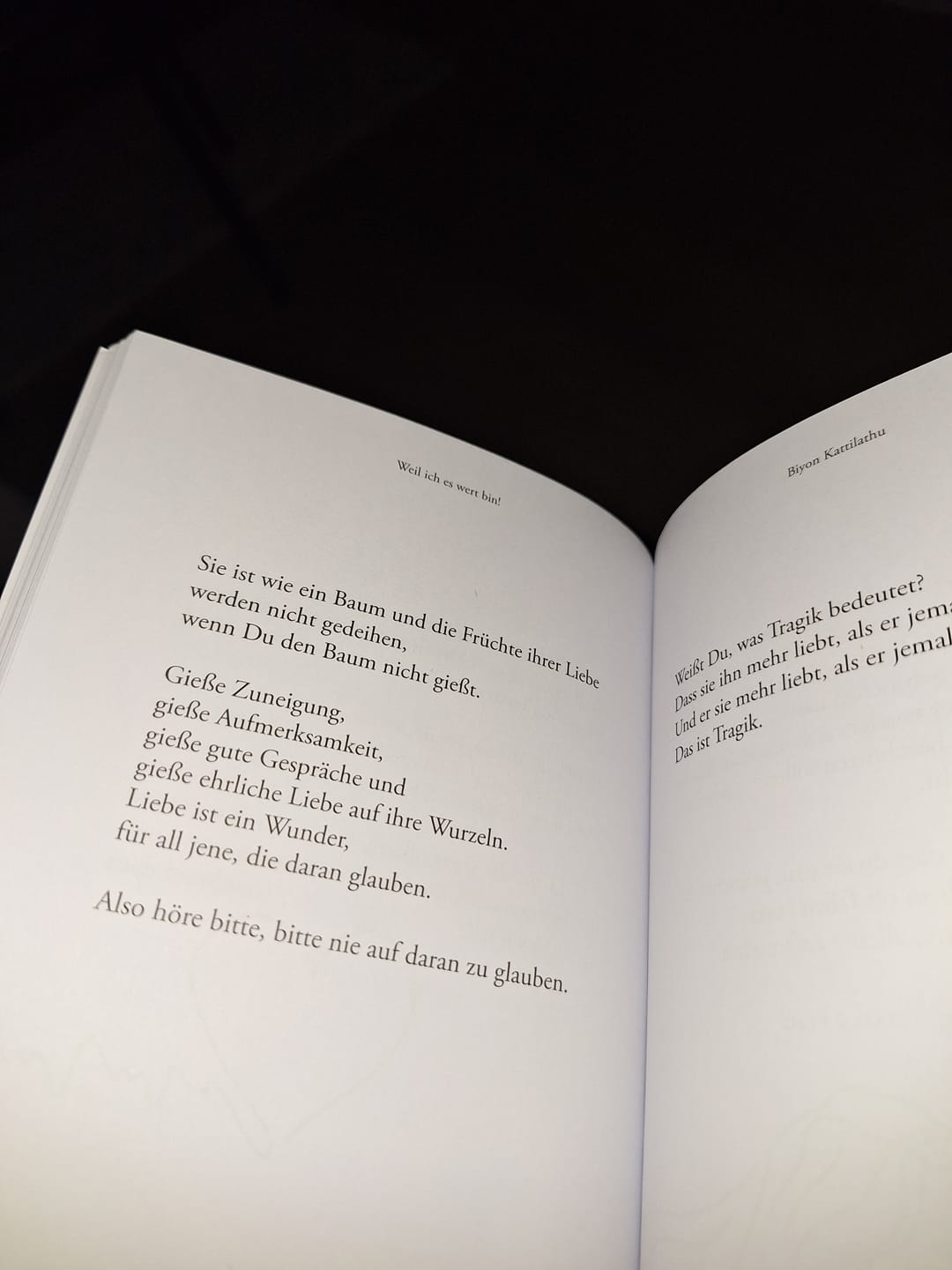 Customer photo review of Weil ich es wert bin! - 101 Herzensgedanken für sie