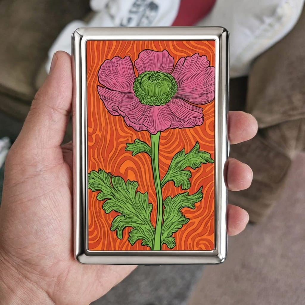 Customer photo review of Patina Tin Cardholder Wallet