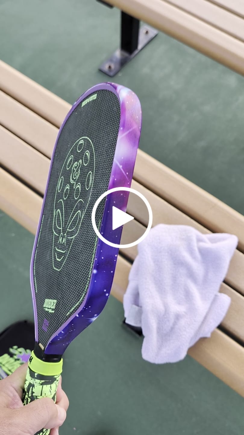 Customer video review of Galaxy Edge Tape (3 pack) - Pickleball Paddle Edge Tape