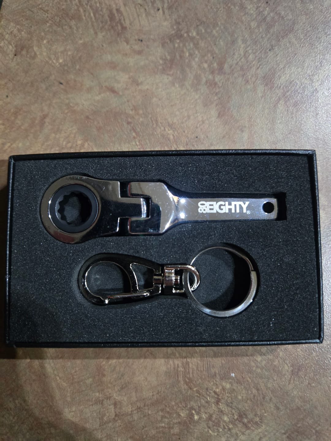 Customer photo review of 80Eighty® 10mm Wrench Keychain