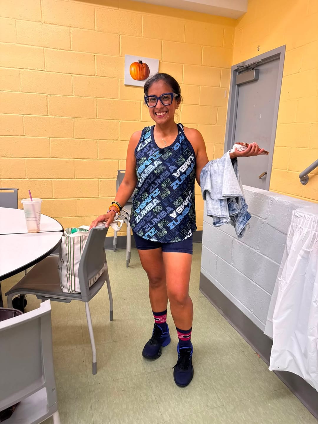 Customer photo review of Jean Jamz Basketball Tank