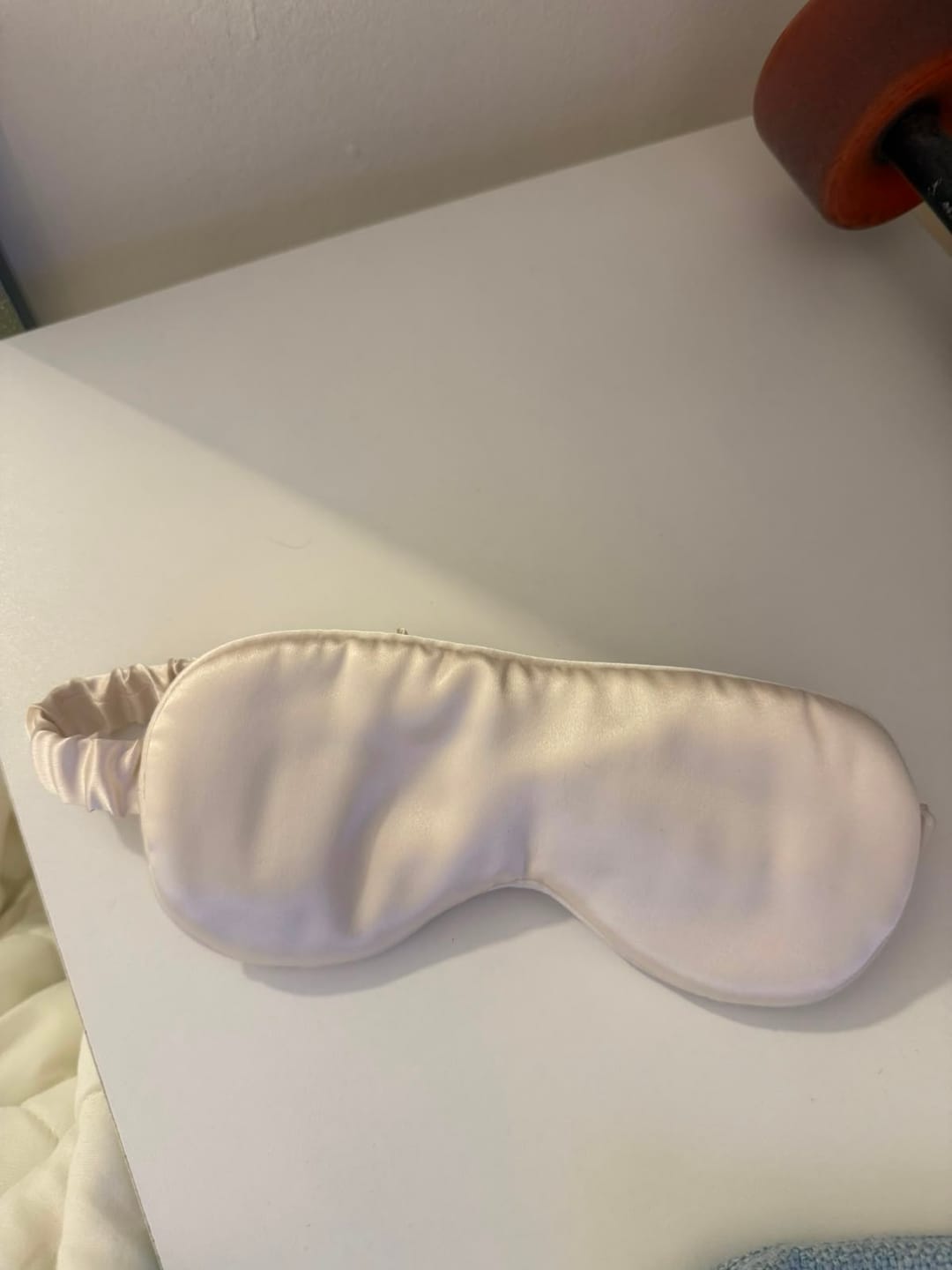 Customer photo review of מסיכת משי 22Momme - בז׳