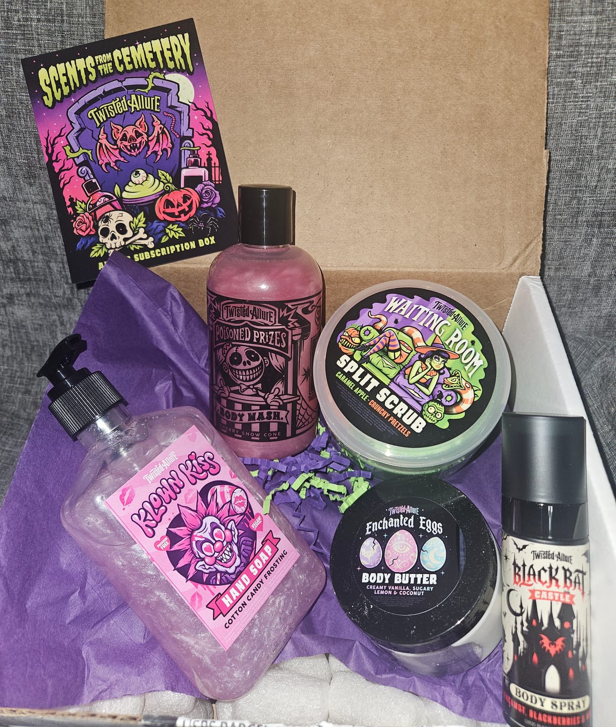 Customer photo review of Monthly Subscription Box