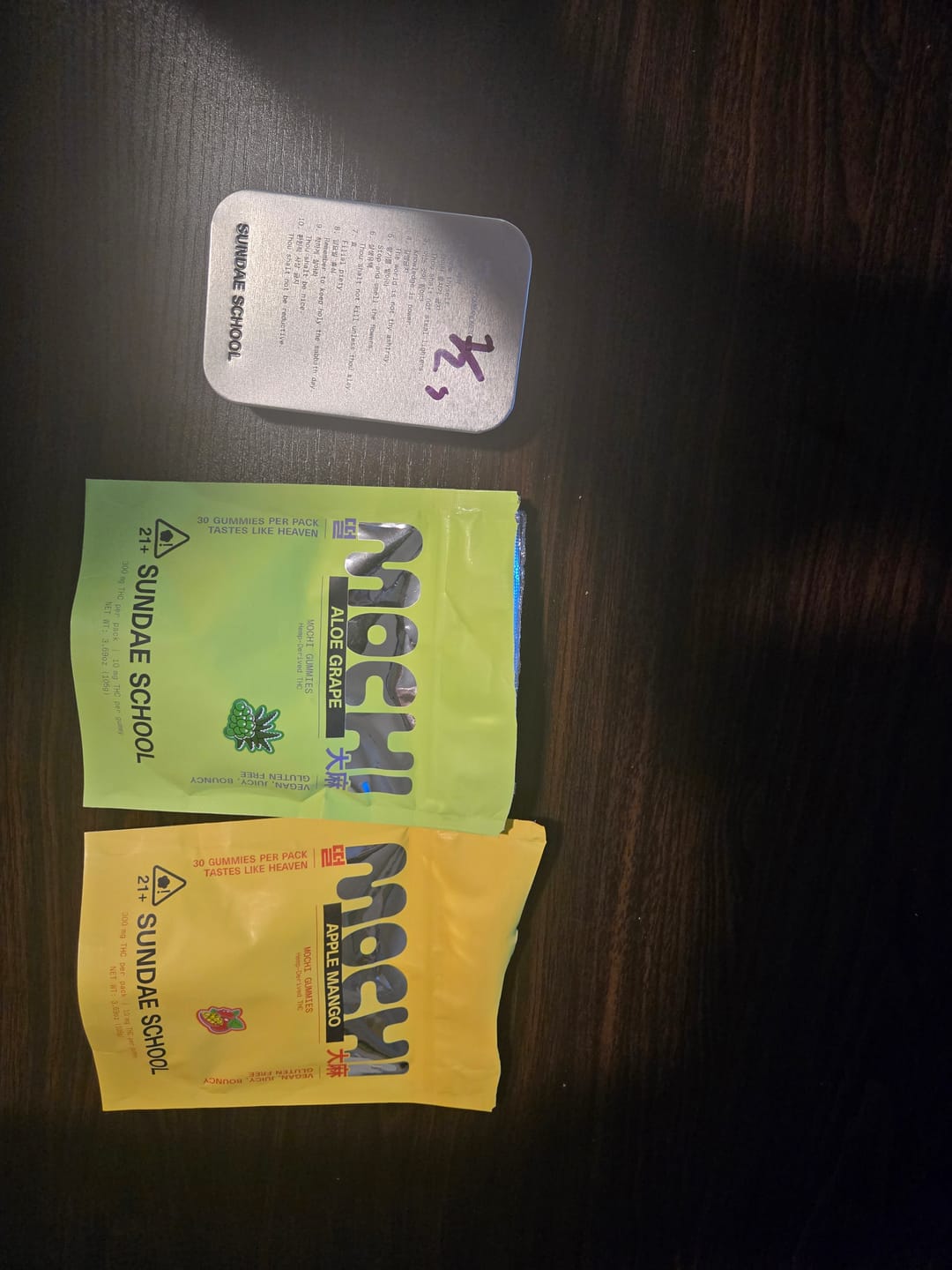 Customer photo review of Aloe Grape (10mg) Value Pack